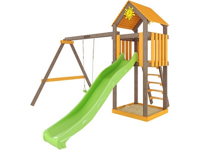 Деревянная детская площадка IgraGrad Игруня 2 DIY